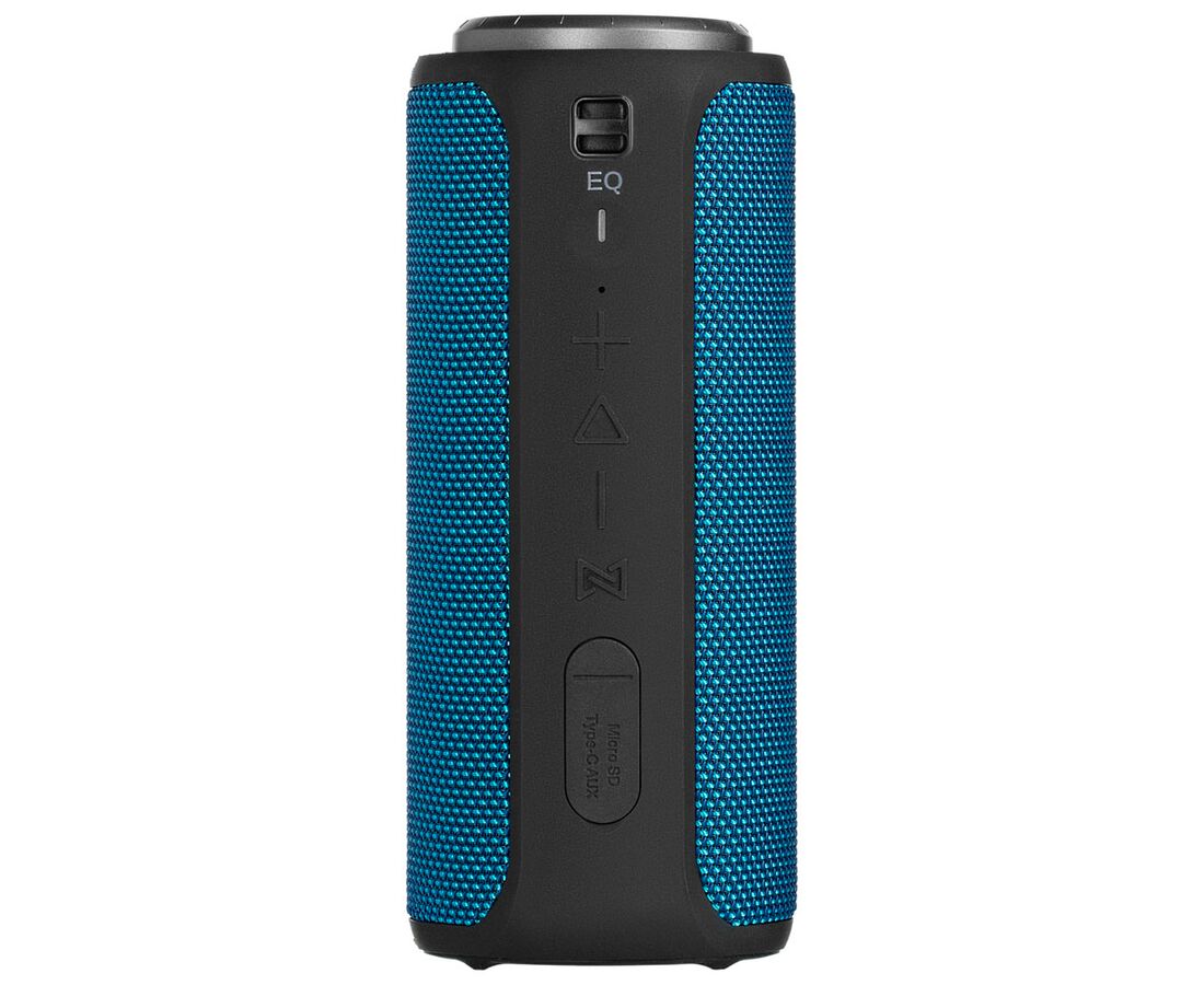 Dinamik tizimi 2E SoundXTube TWS, MP3, Simsiz, suv o'tkazmaydigan Blue