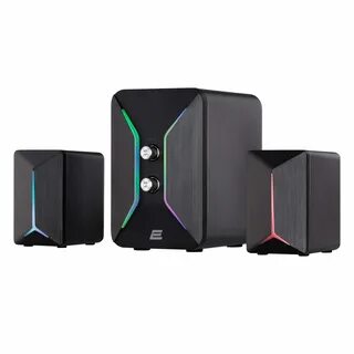 Karnay tizimi 2E PCS301 RGB, 2;1, USB, Qora