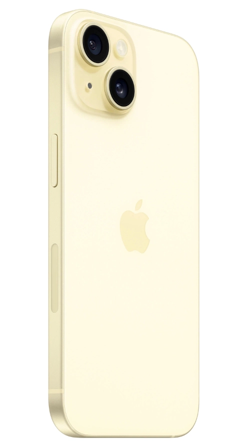 Смартфон Apple iPhone 15 128GB E-sim Желтый
