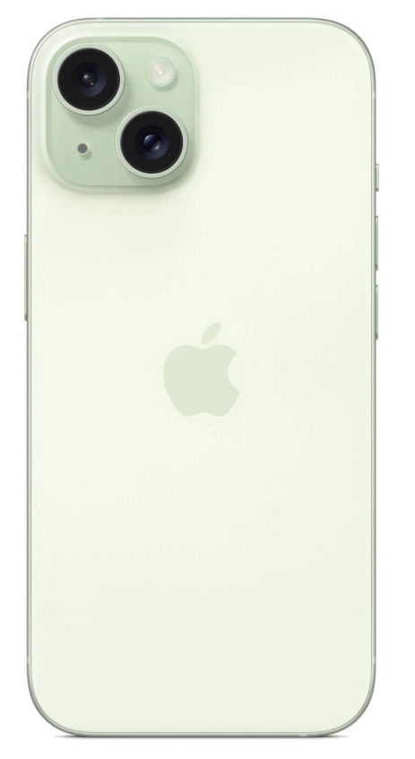 Смартфон Apple iPhone 15 128GB E-sim Зелeный