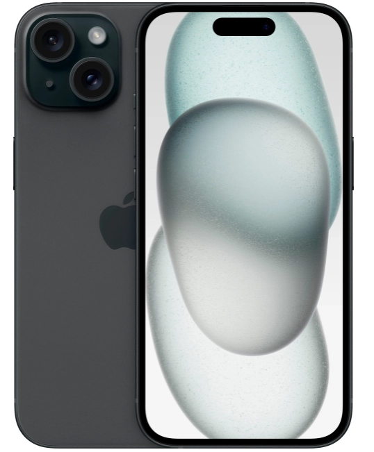 Смартфон Apple iPhone 15 128GB E-sim Черный