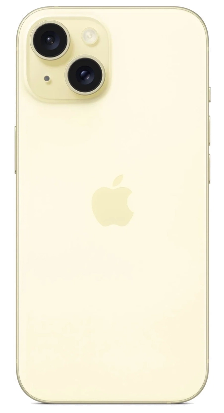Смартфон Apple iPhone 15 128GB Желтый