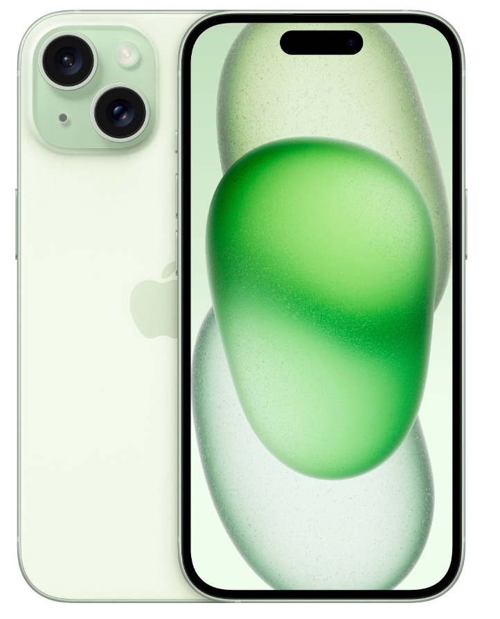 Смартфон Apple iPhone 15 128GB Зелeный