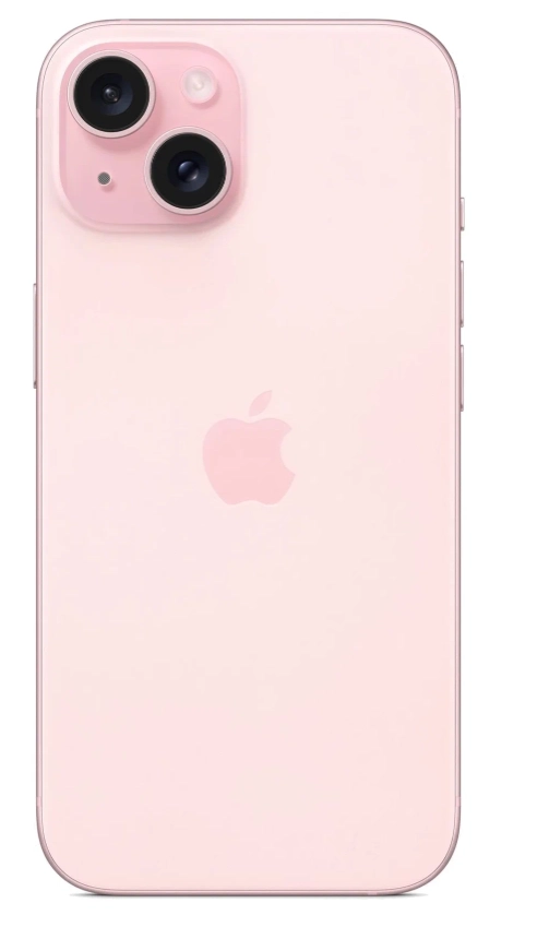 Смартфон Apple iPhone 15 128GB Розовый