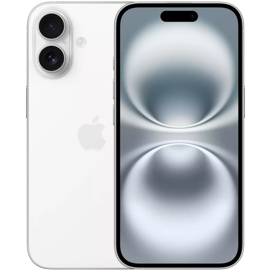 Смартфон Apple iPhone 16 128GB White