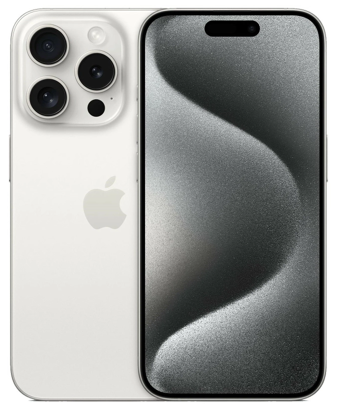 Смартфон iPhone 15 Pro 128GB Белый Титан