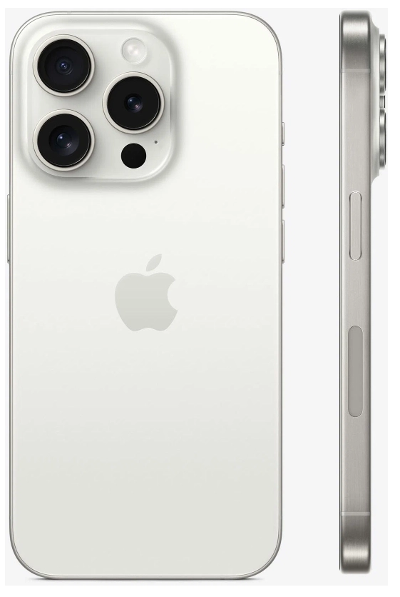 Смартфон iPhone 15 Pro 128GB Белый Титан