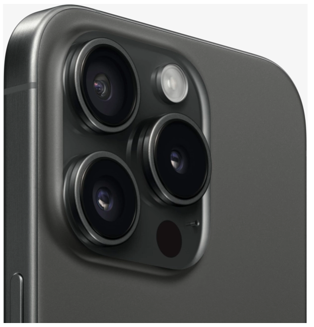 Смартфон iPhone 15 Pro 128GB Черный Титан