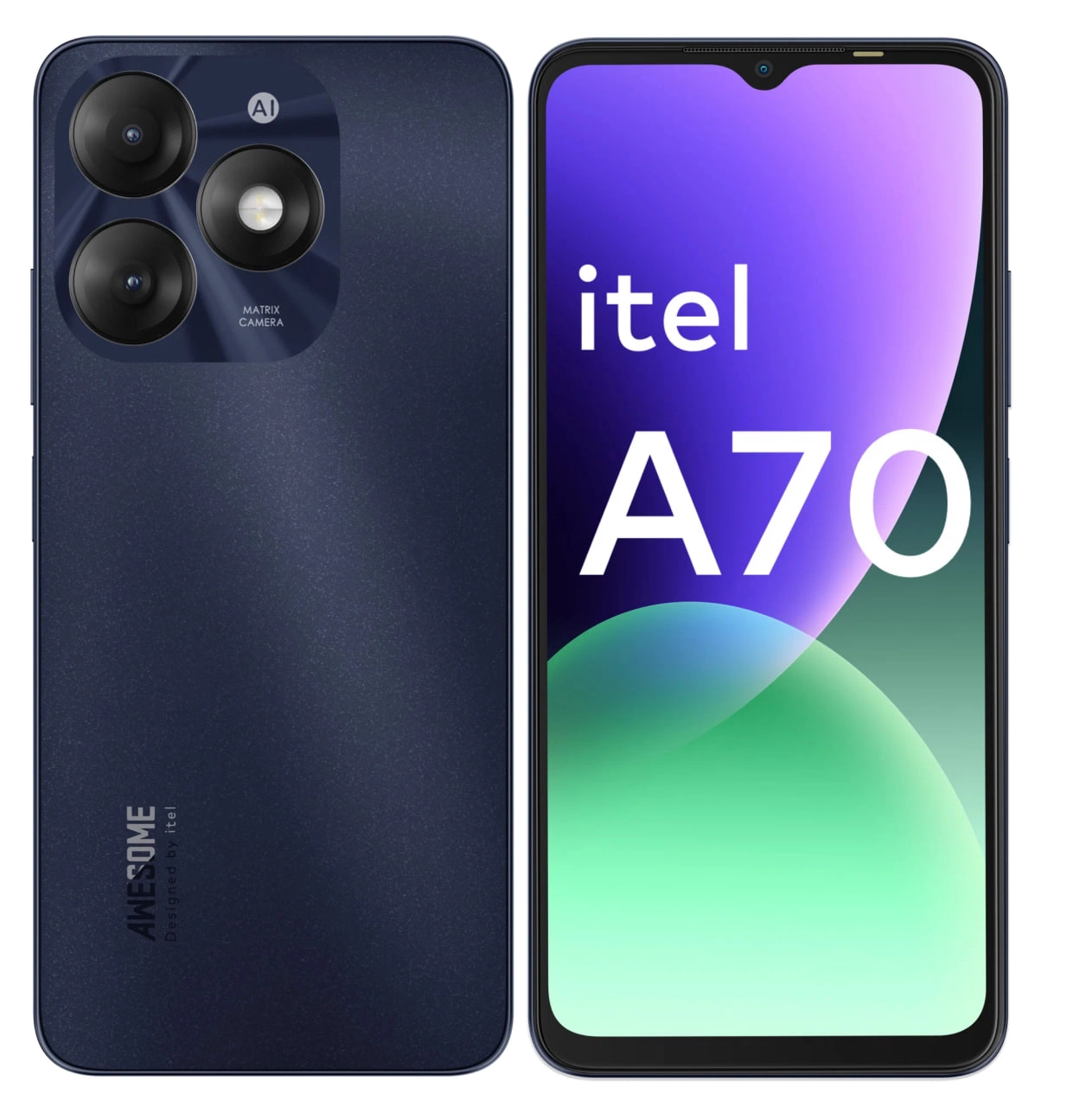 Смартфон Itel A70 3/128 GB Black