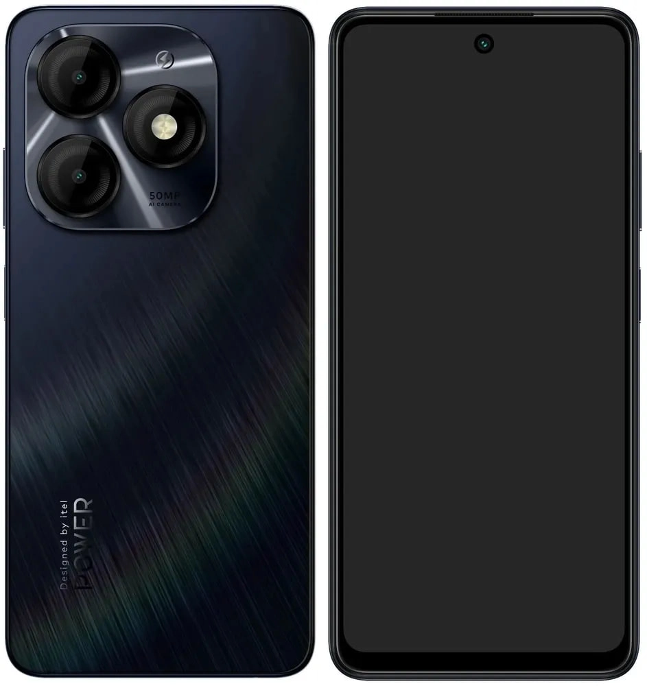 Смартфон Itel P55 4/128 GB Black