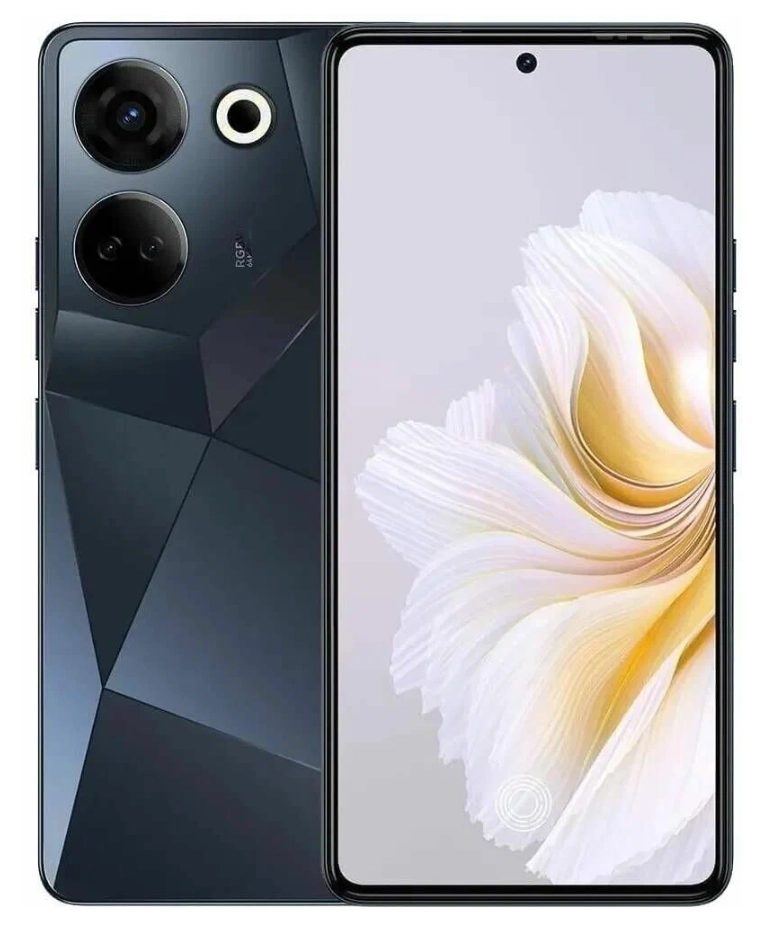 TECNO Camon 20 Pro 8/256GB Qora Smartfoni + Quloqchinlar sovg'aga!
