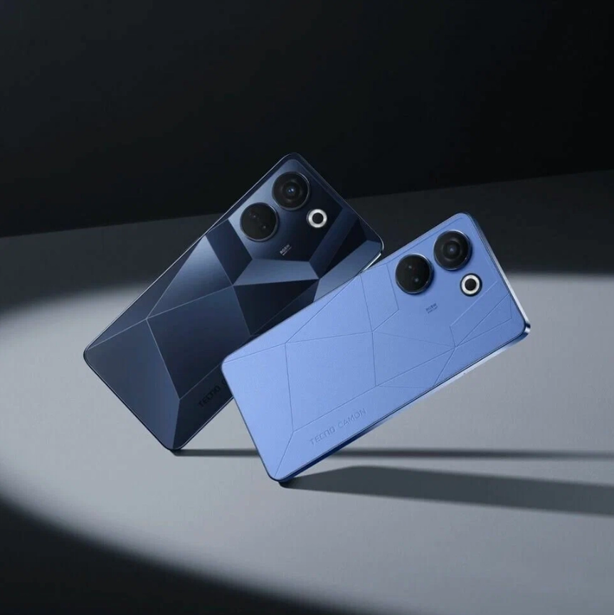 TECNO Camon 20 Pro 8/256GB Qora Smartfoni + Quloqchinlar sovg'aga!