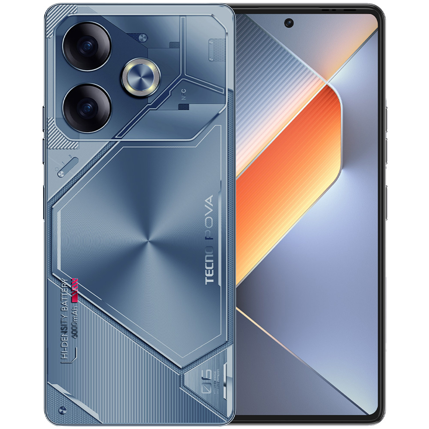 Смартфон Tecno Pova 6 8/256GB Interstellar Blue