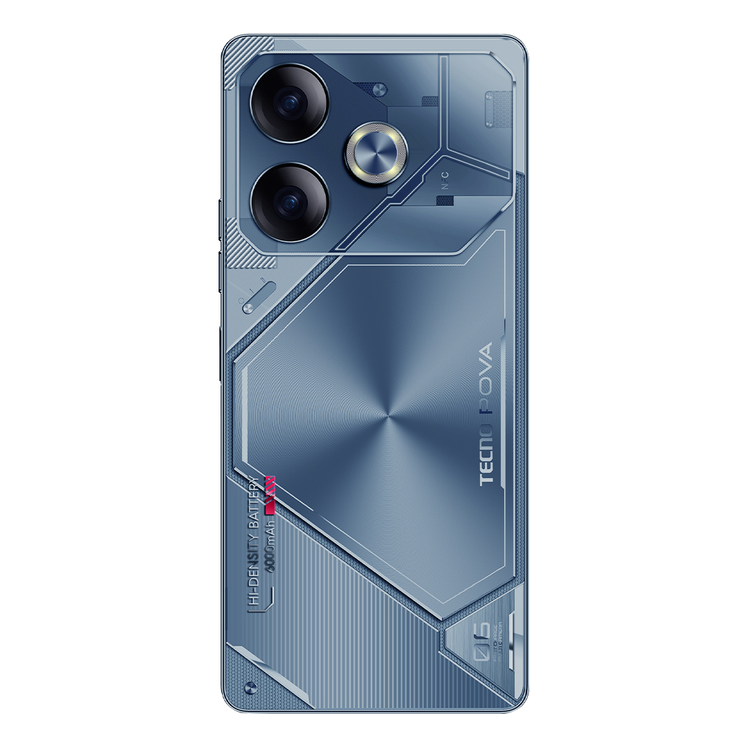 Смартфон Tecno Pova 6 8/256GB Interstellar Blue