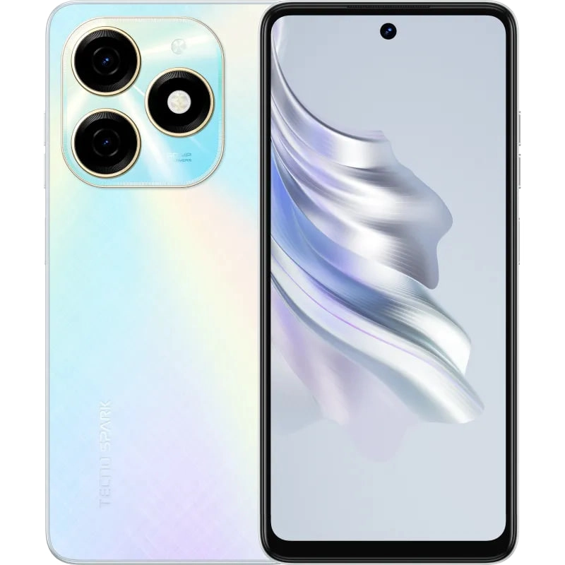 Смартфон TECNO Spark 20 8/128GB Cyber White