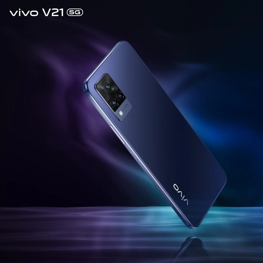 Vivo V21 8/128GB Dark Blue smartfoni
