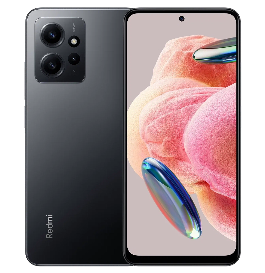 Xiaomi Redmi Note 12 8/256GB Qora Smartfoni