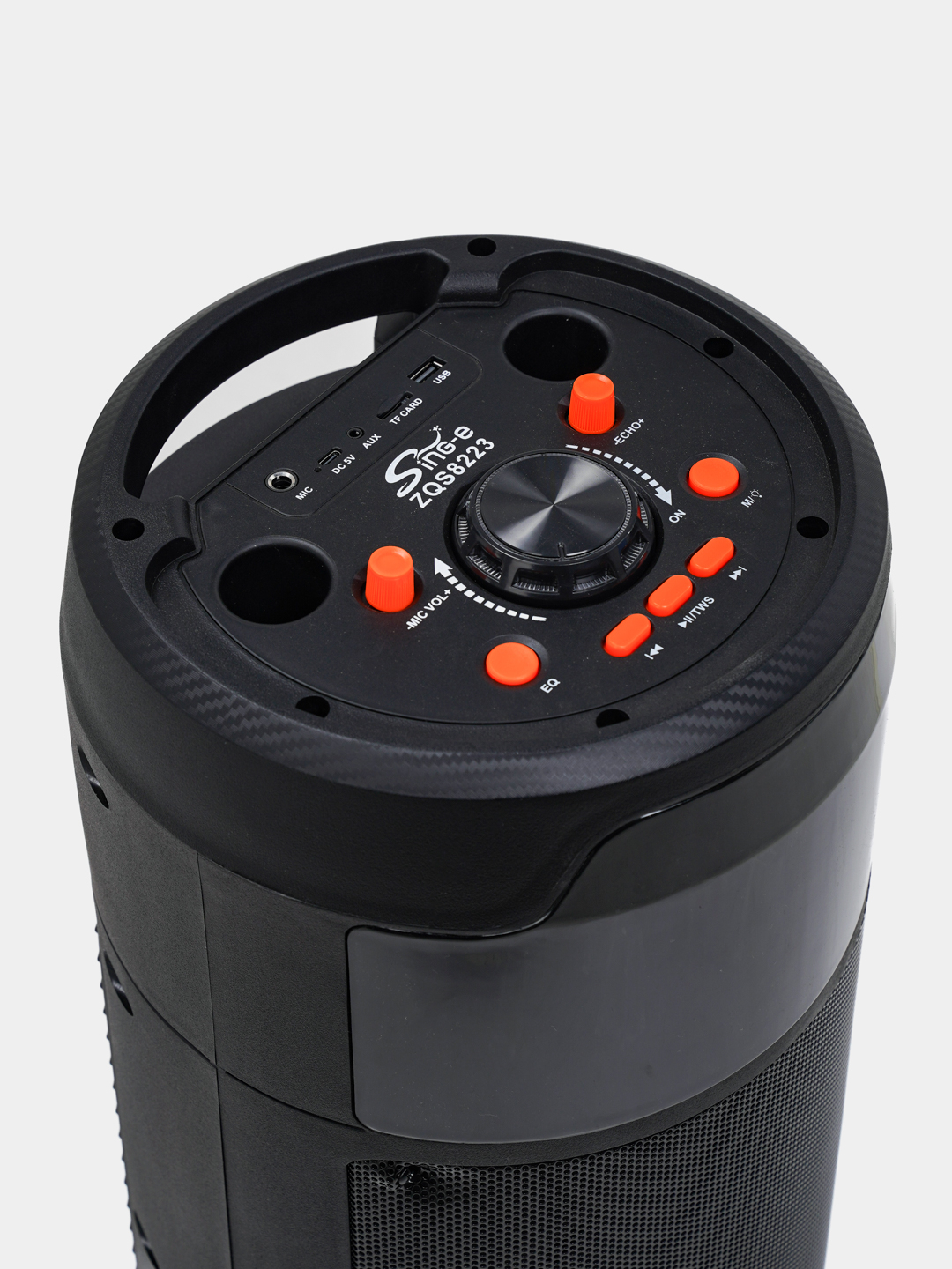Akustik tizim ZQS-8223 40Vt, 4800mA·s, Bluetooth, MP3, simsiz mikrofon Black