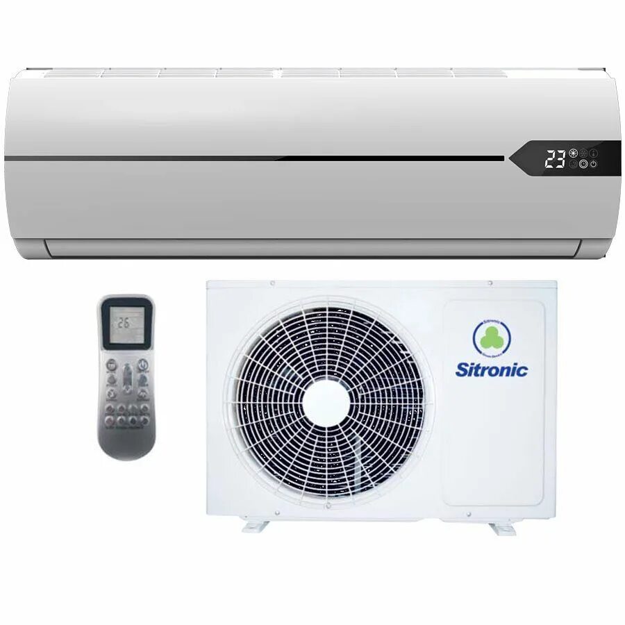 Кондиционер SITRONIC ASW-H12A4/CHQD, White