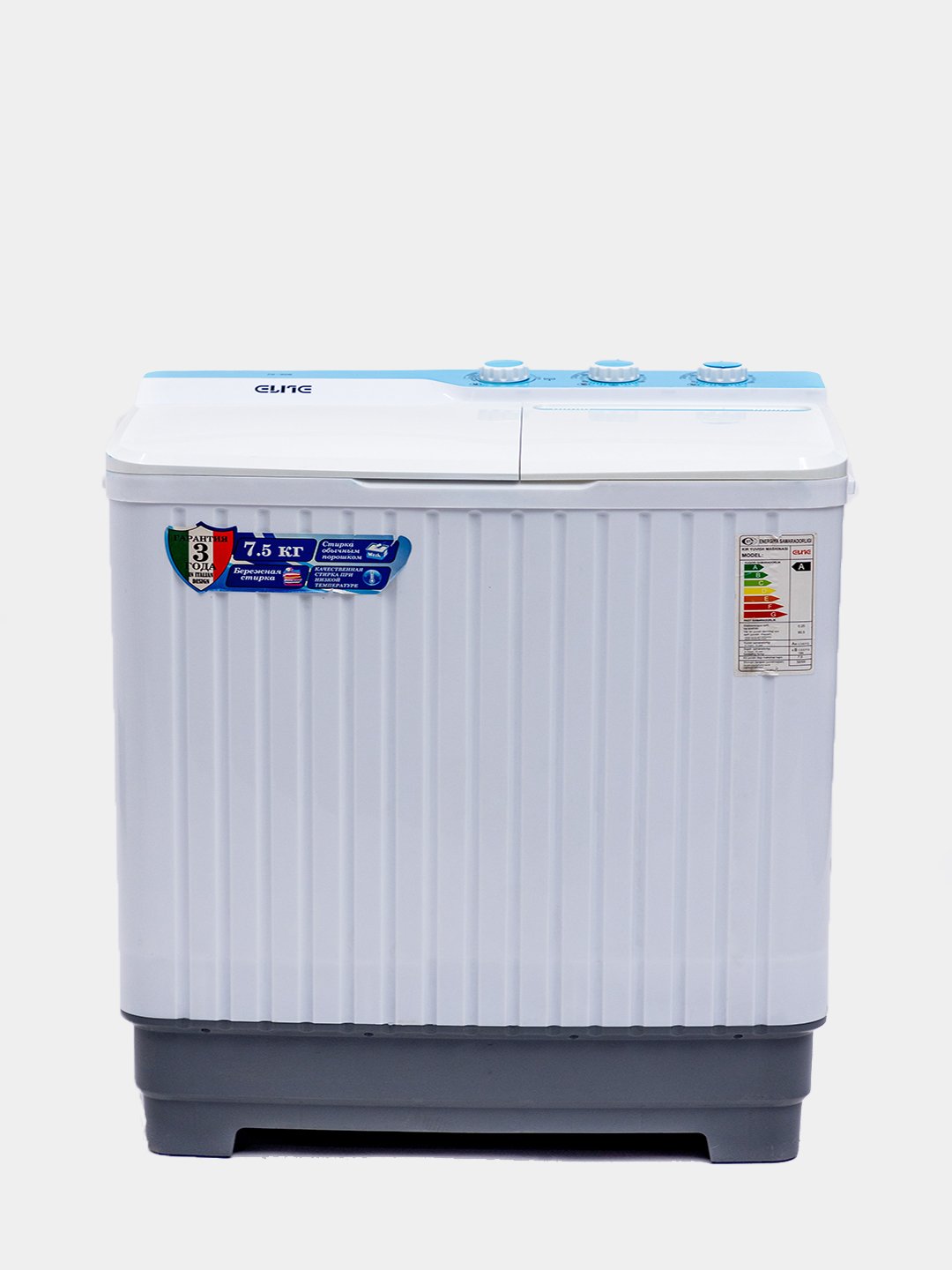 Maishiy kir yuvish mashinasi: ELITE, yarim avtomatik ELT WM-3078