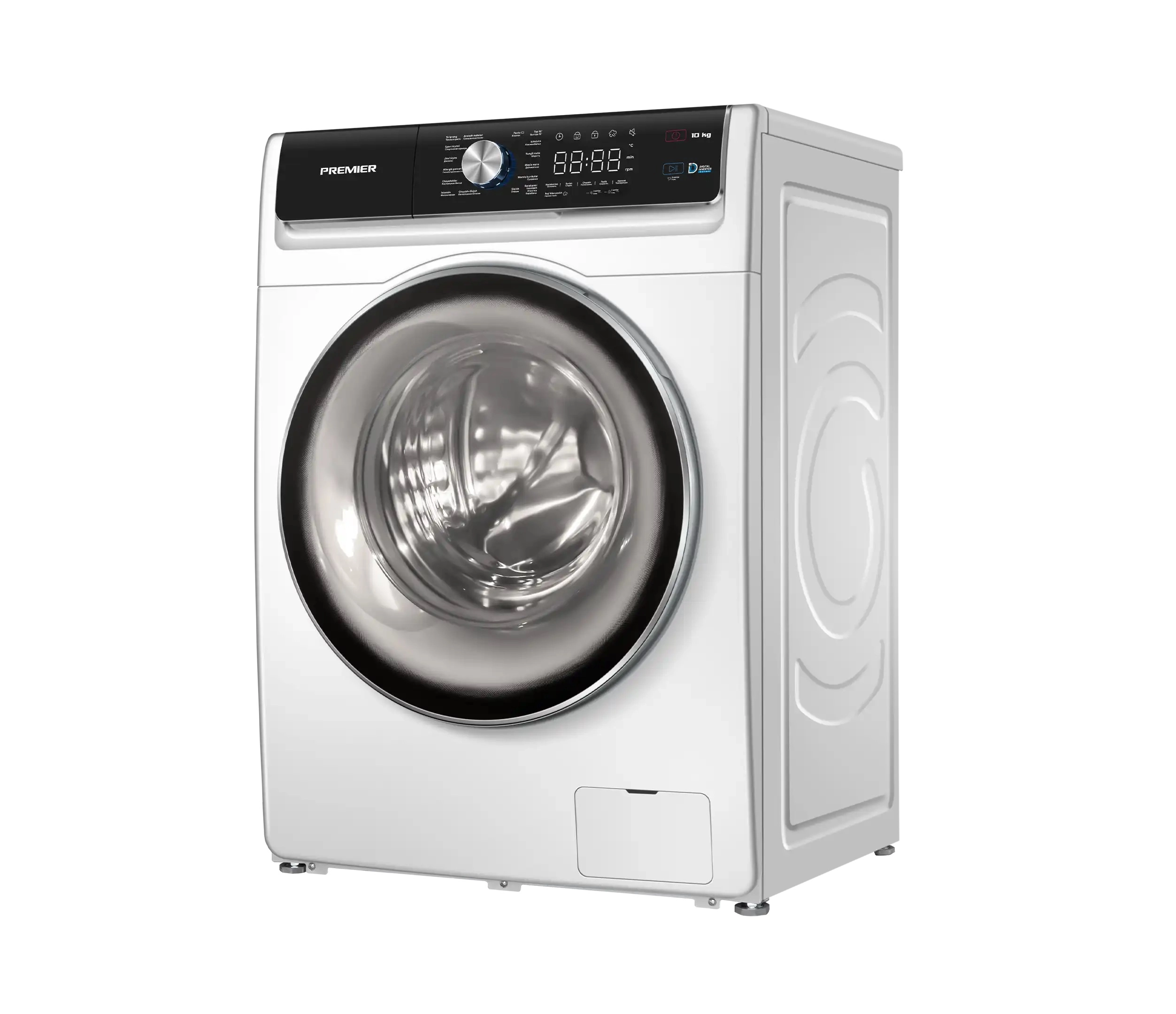 Maishiy kir yuvish mashinasi: Premier, PRM-100TC-08SF14508D / W