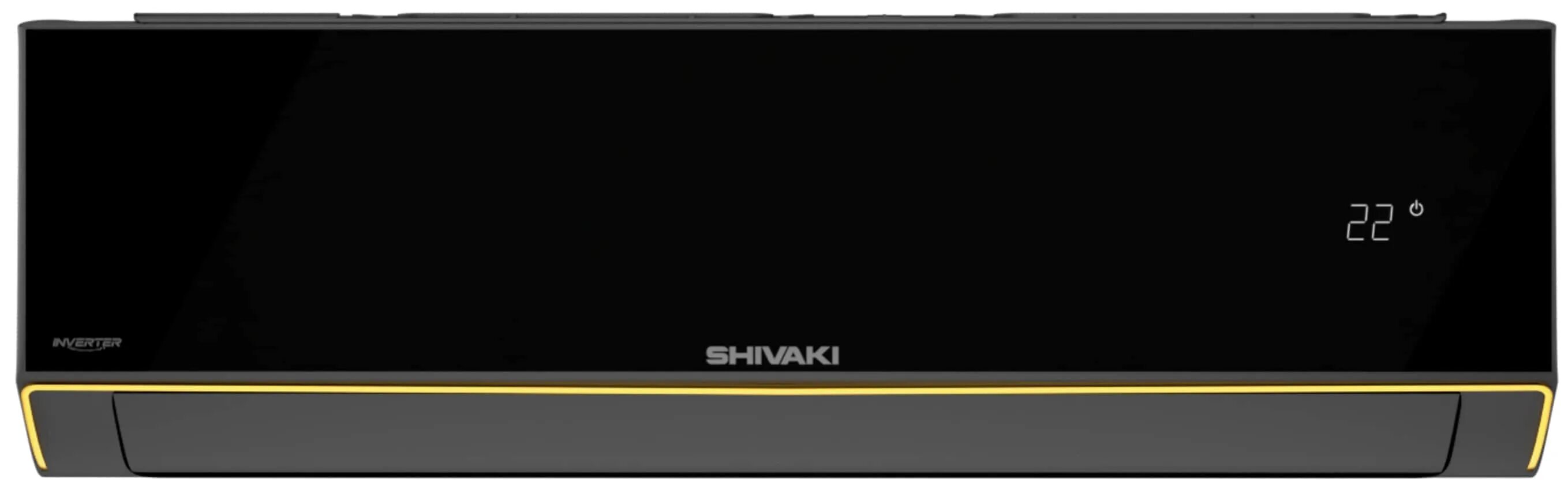 Внутренний блок кондиционера: Shivaki, модель sih1w12be inverter  Black, гофракоробка 1 шт