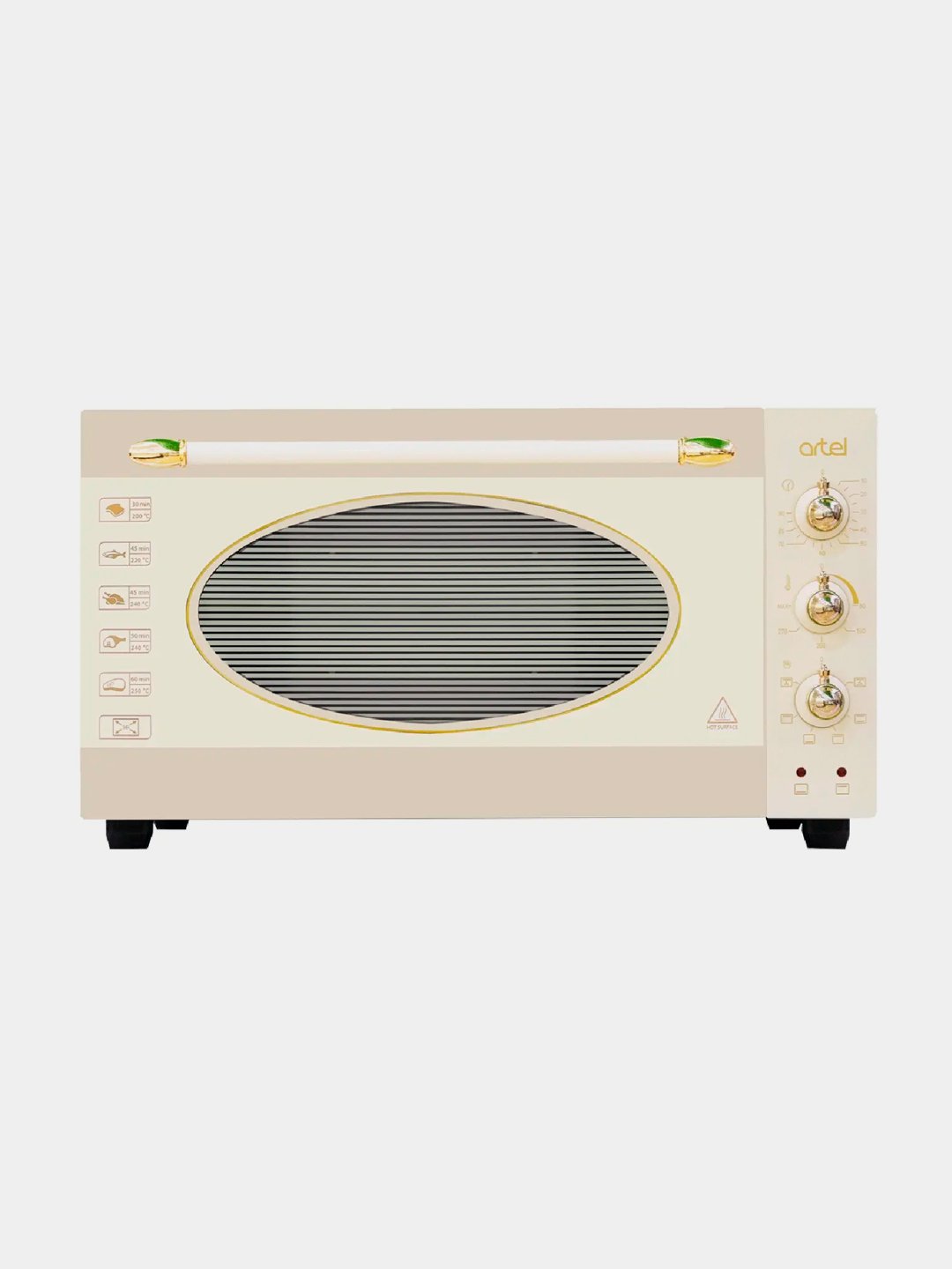 Электрическая духовая печь: Artel, отдельно стоящая MD 4218 L  Бежевый/Бежевый/Бежевый Retro
