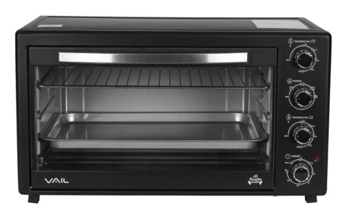 Мини-печь VOLMER VL-5002 Turbo, Black