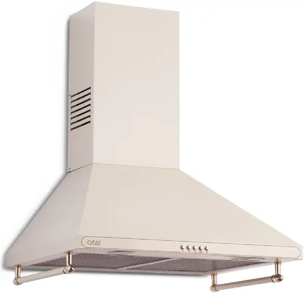 Oshxona davlumbaz (barcha turdagi): Artel, ART-0760 PRIMA retro rangi bej