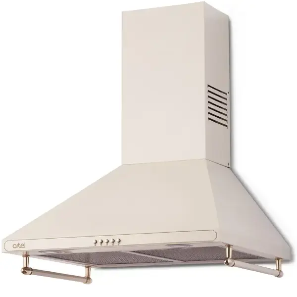 Oshxona davlumbaz (barcha turdagi): Artel, ART-0760 PRIMA retro rangi bej