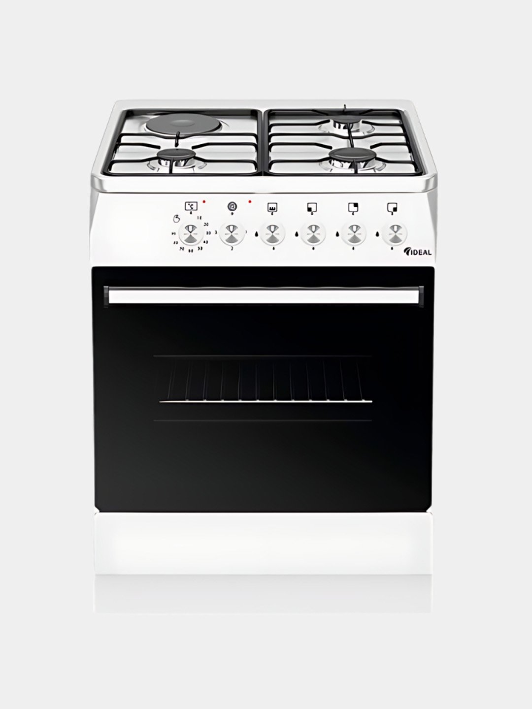 Maishiy gaz pechkasi: Ideal, to'rt o'choqli L 305 EKO
