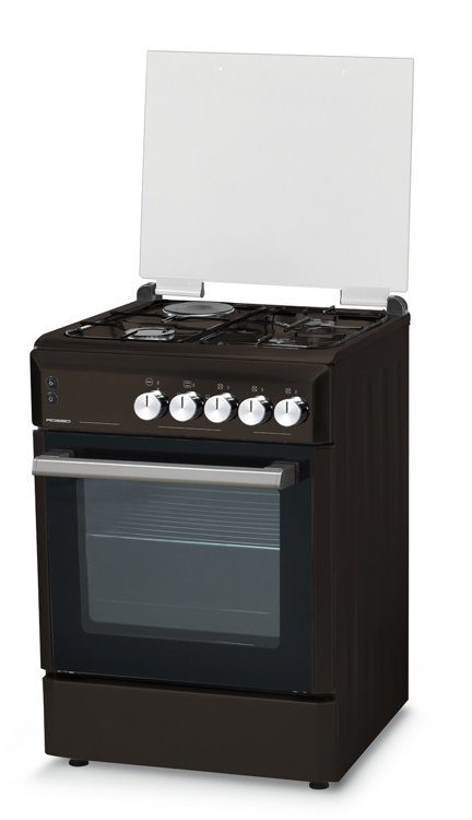 Maishiy gaz plitasi: ROSSO, kabsa 31 brown rangi jigarrang, gofrirovka qilingan quti