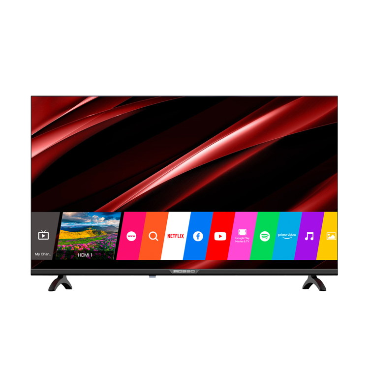 Смарт-телевизор Rosso 43WB One 43" Black