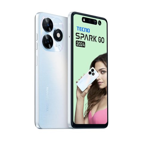 Смартфон Tecno Spark GO 2024 4/128GB, Global, White