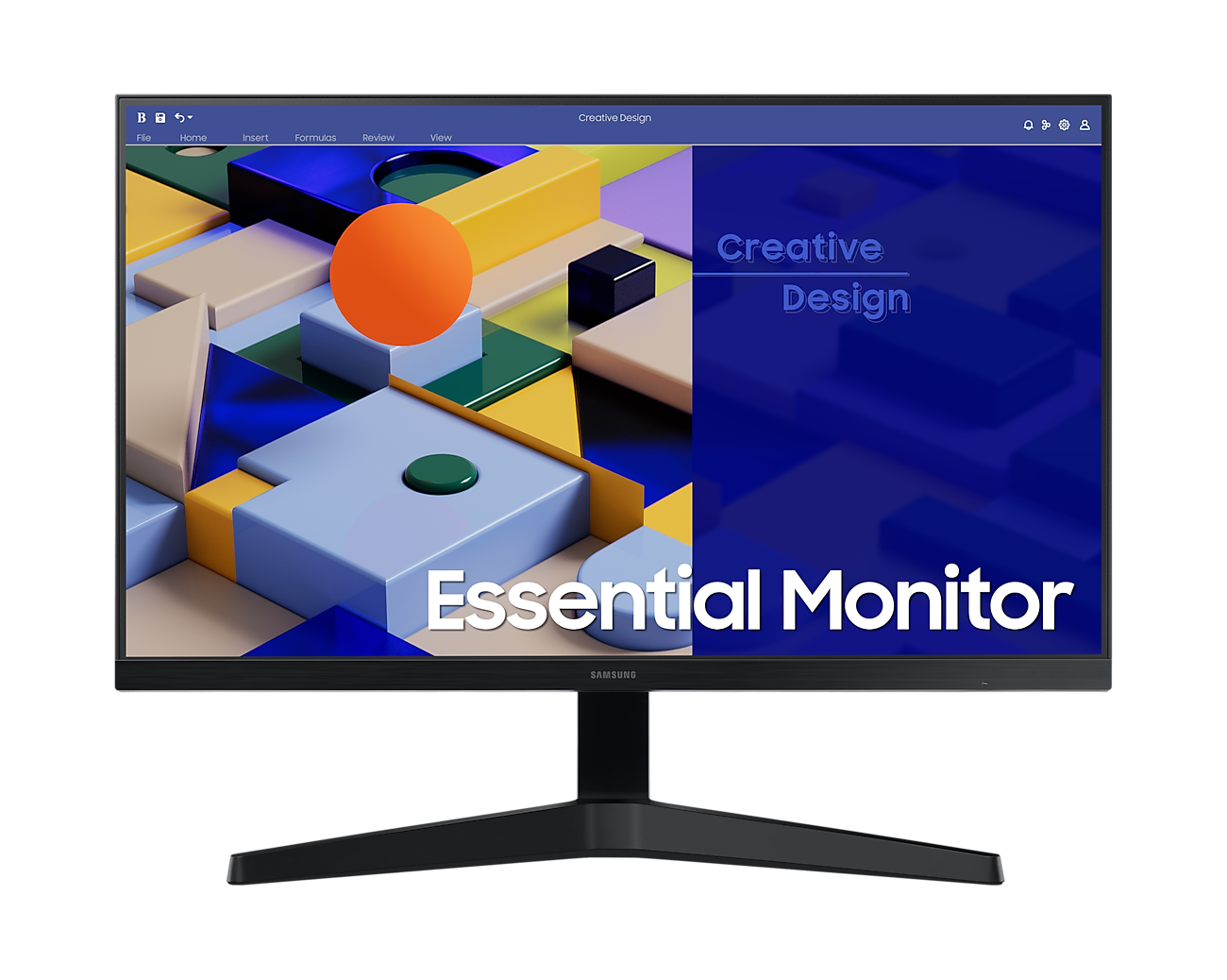 Monitor Samsung - 27" LS27C310EAEXXS  LED