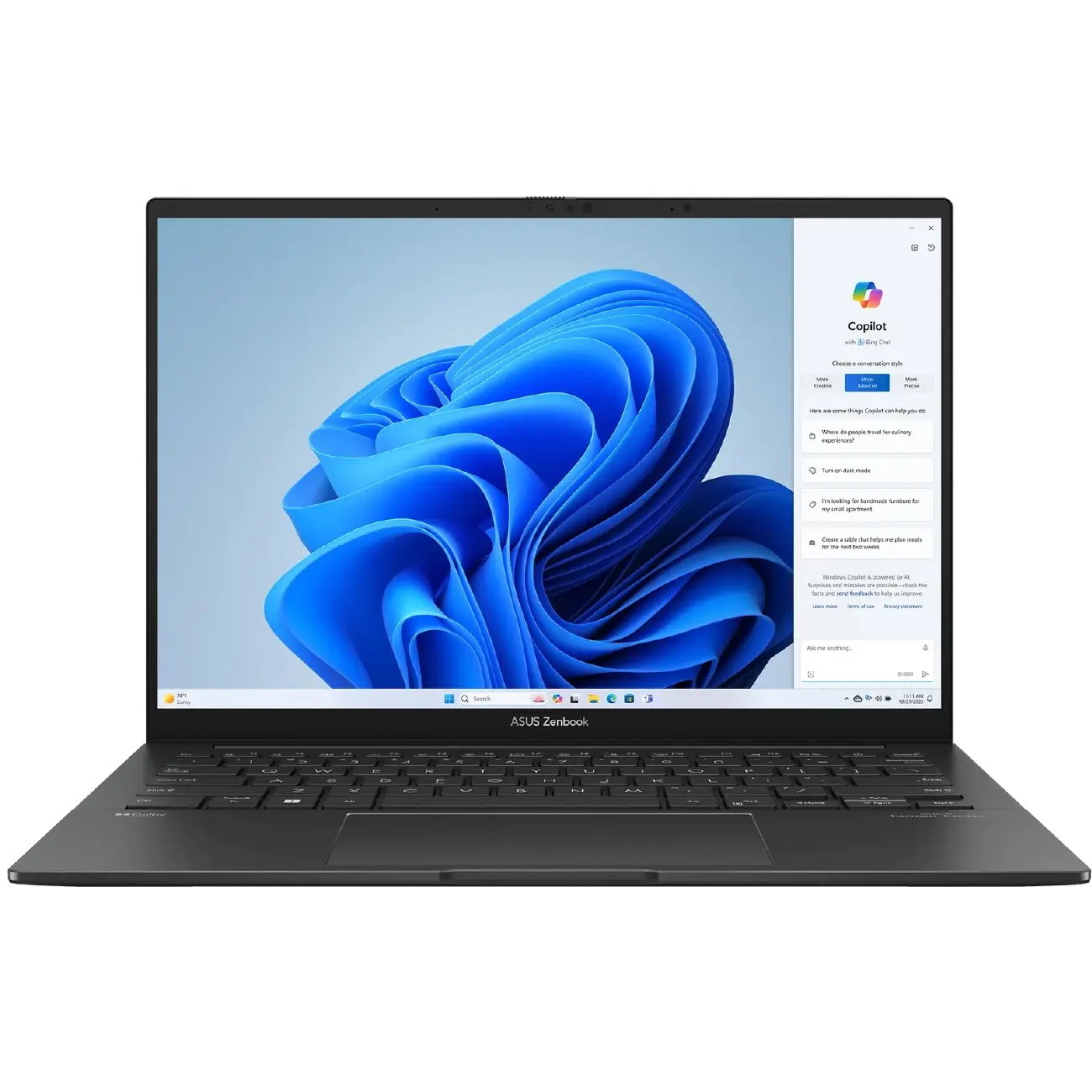 Ноутбук ASUS Zenbook Q415MA Grey