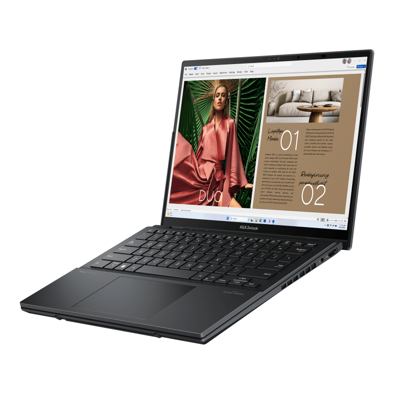 Ноутбук ASUS Zenbook Duo 14 OLED Black