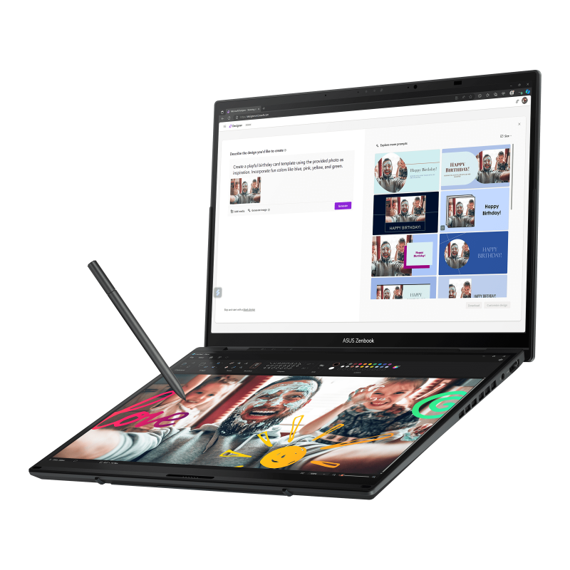 Ноутбук ASUS Zenbook Duo 14 OLED Black