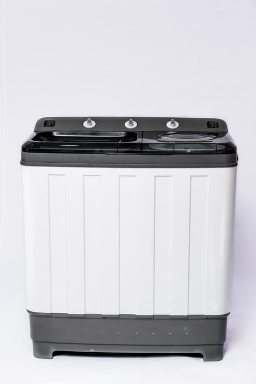 Стиральная машина полуавтомат ELITE WM-5168 10 кг, Black-White