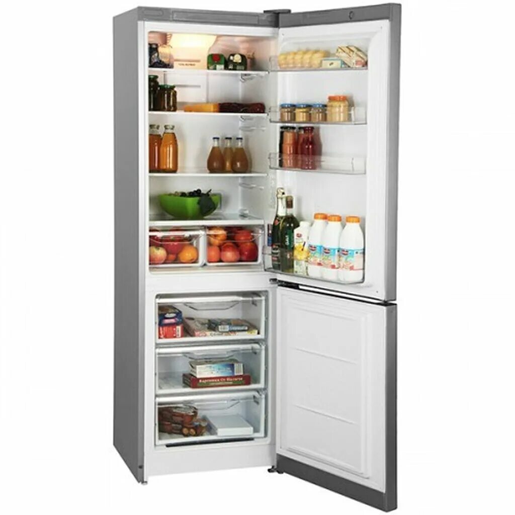 Холодильник INDESIT DF 5180 S NoFrost, Steel