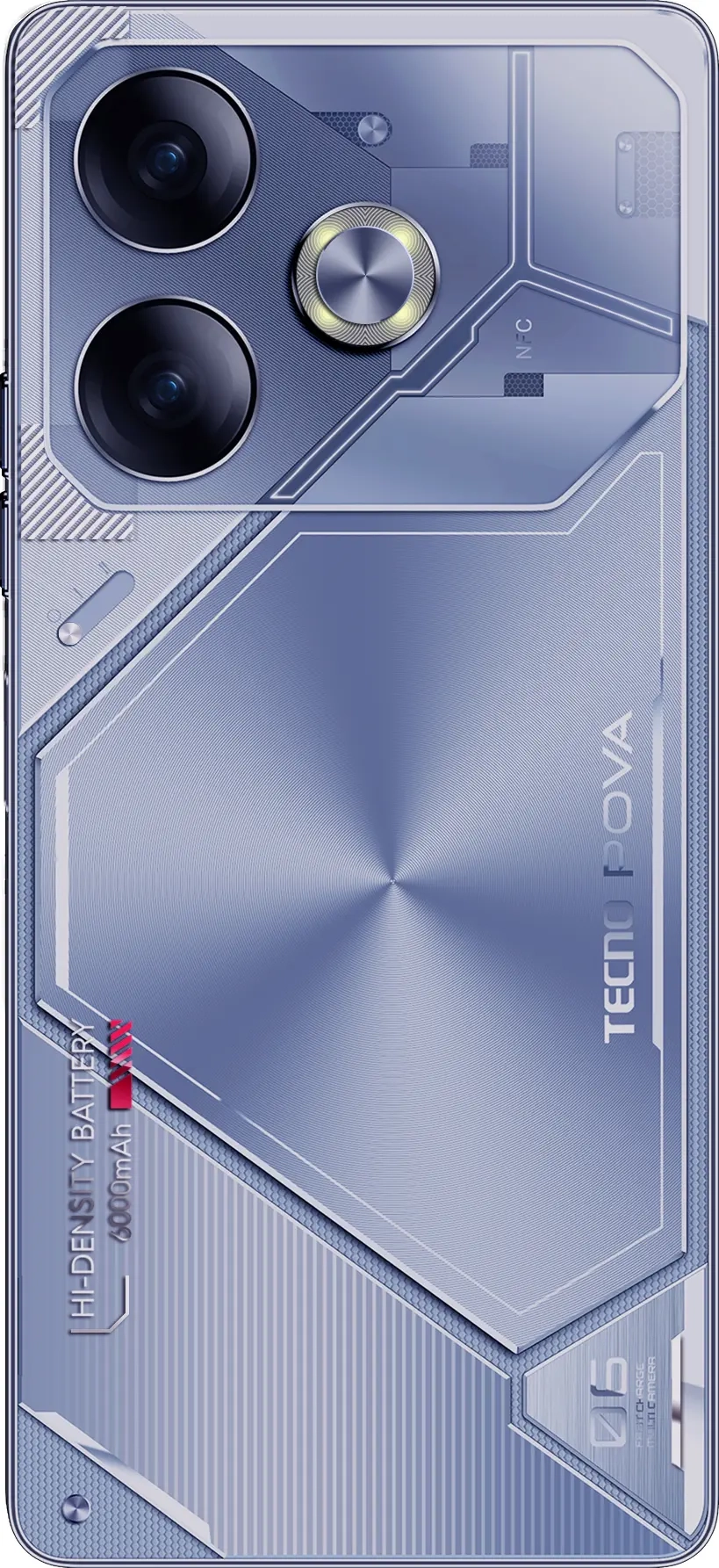 Smartfon Pova 6 (LI7) 8/256GB Interstellar Blue