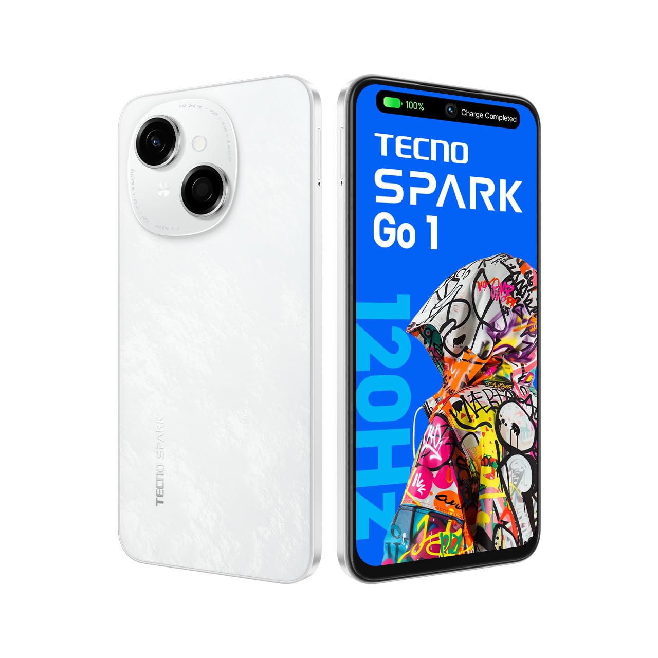 Смартфон Spark Go 1 (KL4) 3/64GB Glittery White