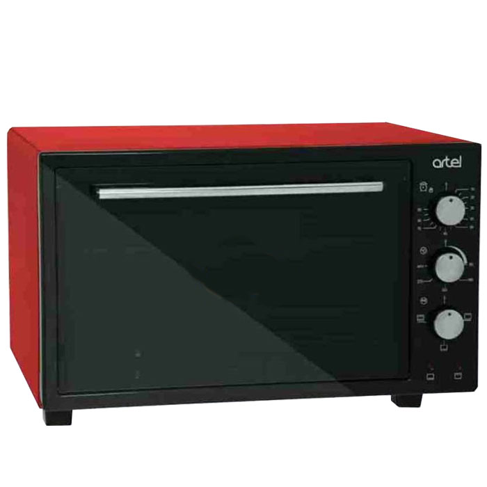 Gaz plita  Artel MD 3618 V2 qora / qizil Eko