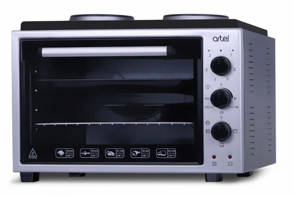 Gaz plita  Artel-MD-3614 (ser) elecr bilan. pechka