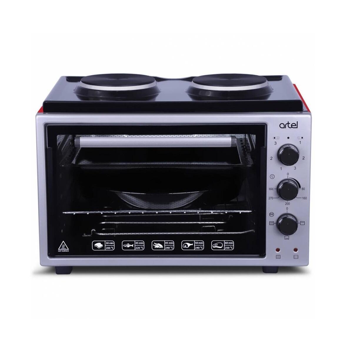 Gaz plita  Artel-MD-3614 (kra) elecr bilan. pechka