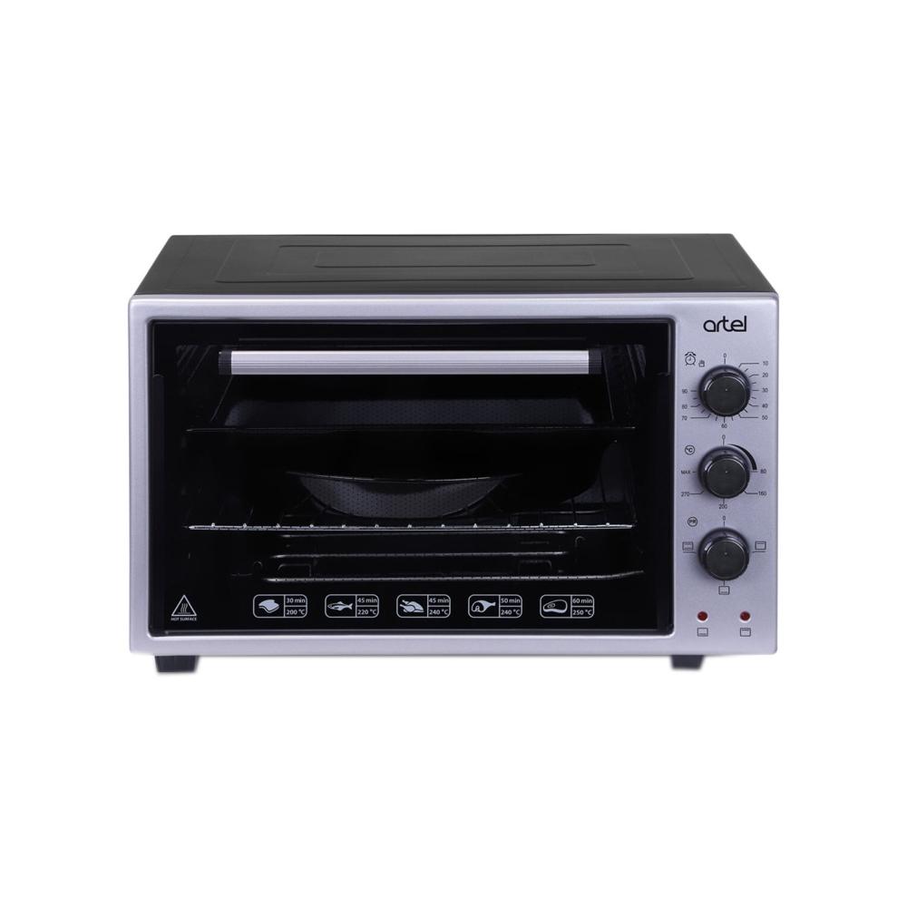 Gaz plita  Vesta 3622E qora / kulrang V2