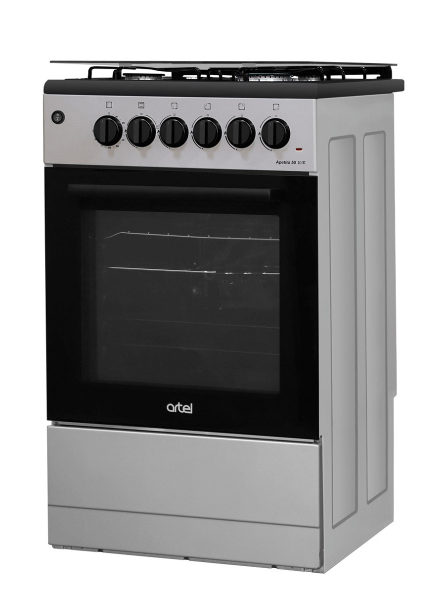 Gaz plita  Apetito 10-g GP (kulrang) yangi