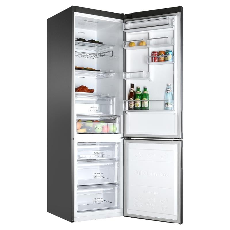 Холодильник Samsung RB-37 J5240SA с дисплеем, Steel