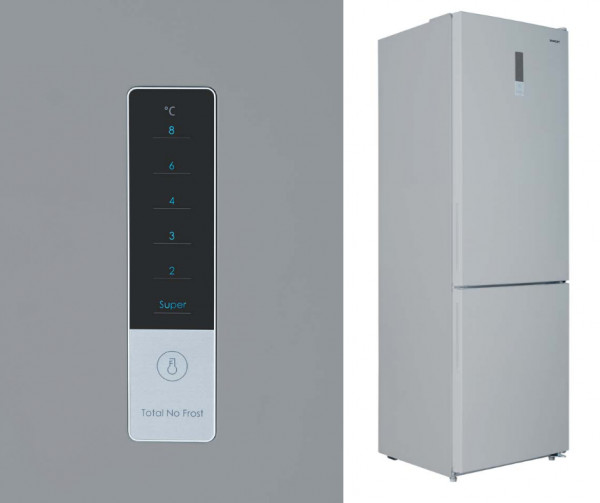 Холодильник Zarget ZRB 310DS1IM, Grey