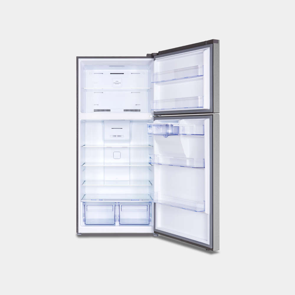 Холодильник VN-8025BLS New Drak Inox/No Frost/Dispenser Black